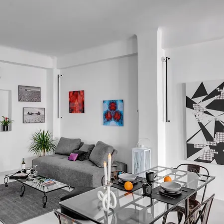 Artrock Experience - Olympia Loft Gallery - 64mq - Hermoupoli Apartment *