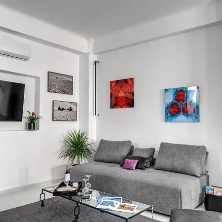 Artrock Experience - Olympia Loft Gallery - 64mq - Hermoupoli Apartment